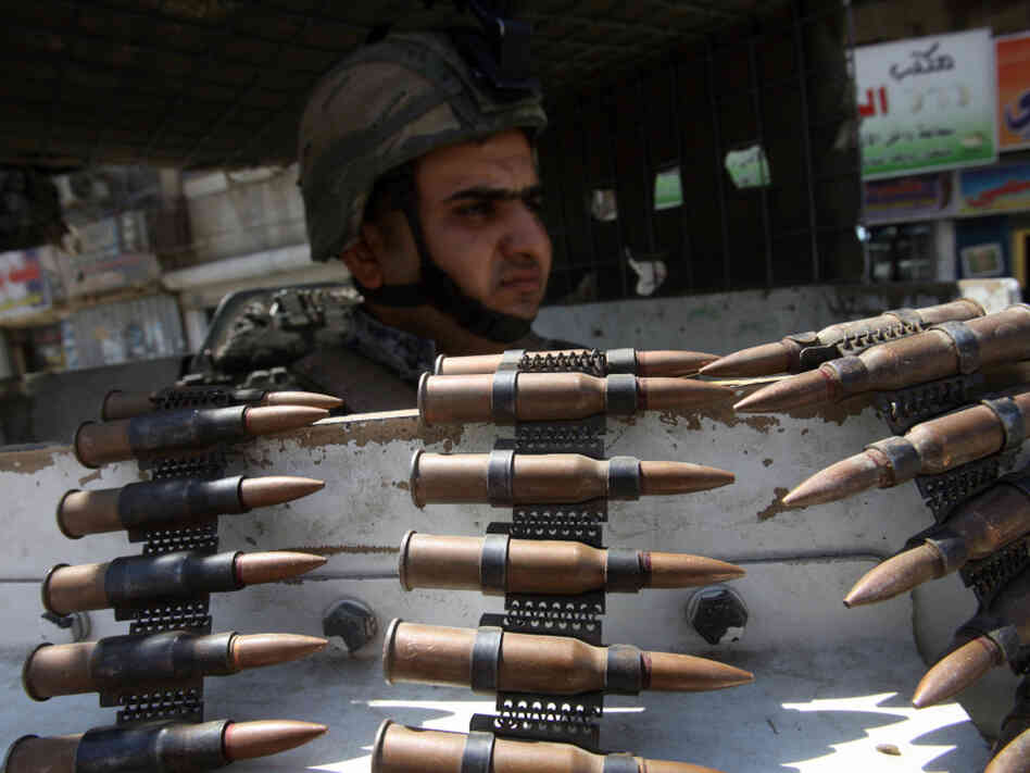 Iraqi security forces patrol the streets Iraqi security forces patrol the streets